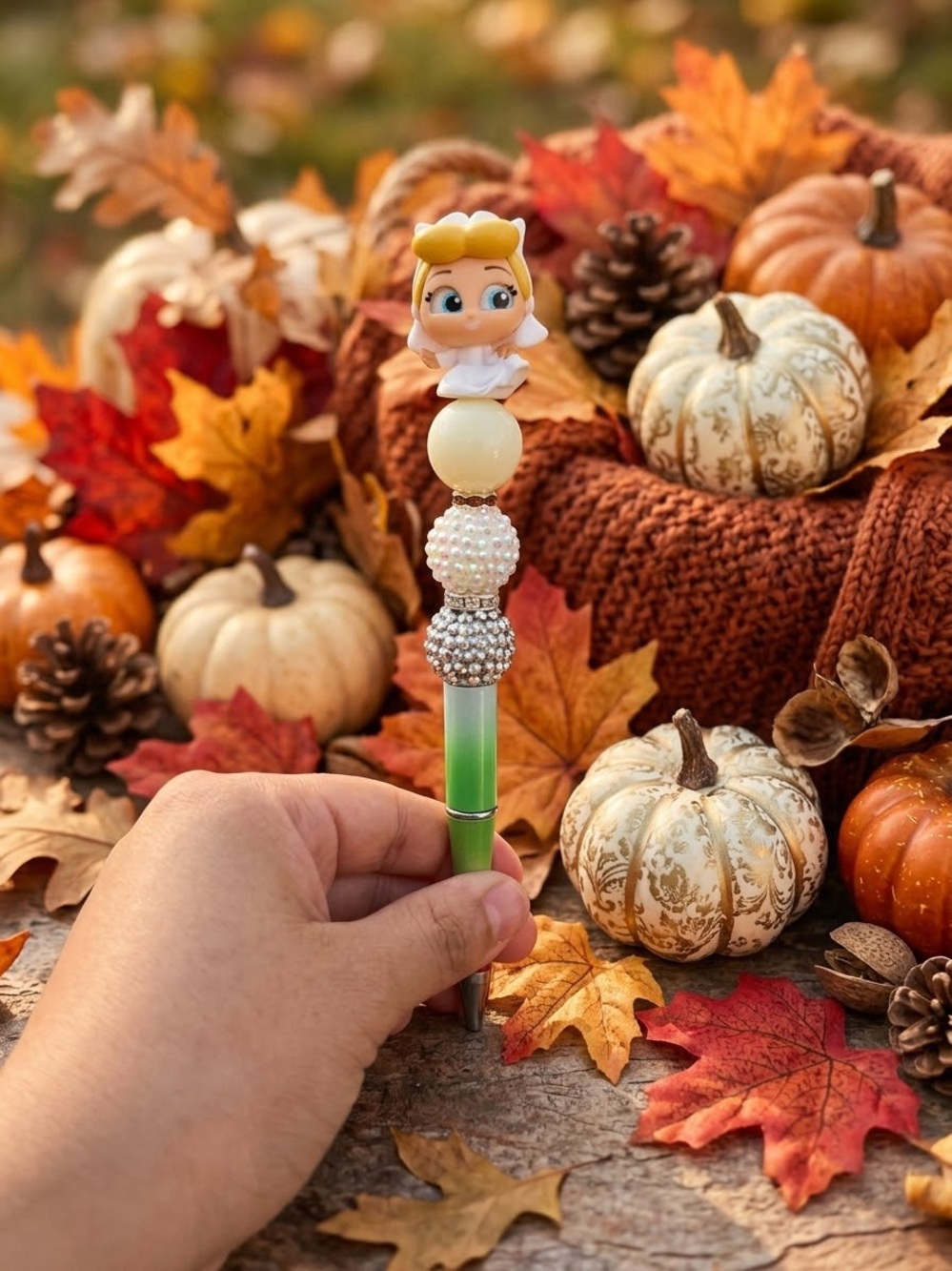 Cinderella Bride Disney Princess Beaded Pen
